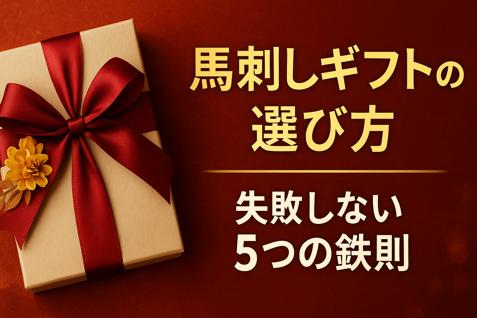 失敗しない国産馬刺しギフトの選び方